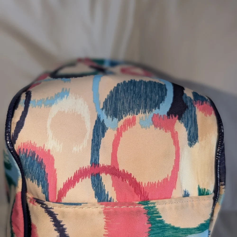 Coach Ikat Scribble Multicolor Hobo Bag